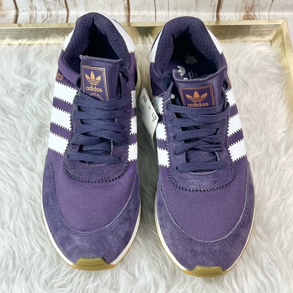 New Adidas Originals I-5923 Trace Purple Sneakers - Picture 3 of 11